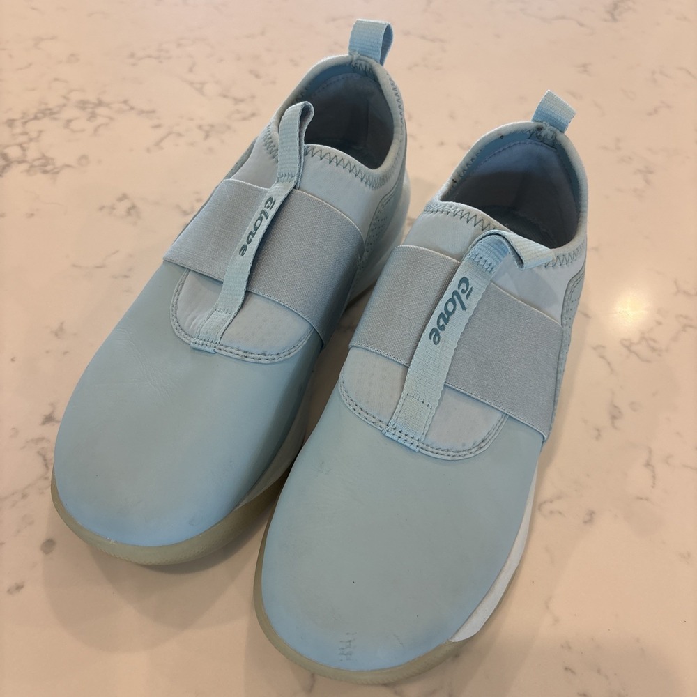 Clove Blue Comfort Nursing Slip‎ On Shoes Sneakers CL019 Women's Size 7 Support